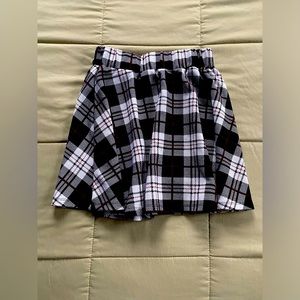 SHEIN Plaid Skirt